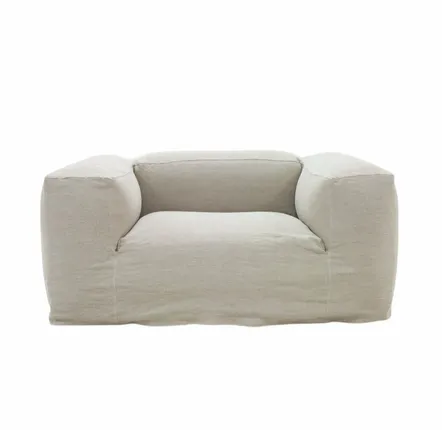Lounge chairs for hospitalities & contracts - Marlon Casper|Removable Cover Armchair - CREARTE COLLECTIONS