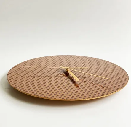 Support Mural En Métal Doré Pour Horloge Ou Plaque - 21,6x17,3 Cm - Pour Horloge Marbre 10-12 Pouces - Décoration Style Nordique