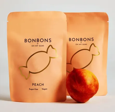 Candy - Peach Bonbon by OMG! - OH MY GUM!