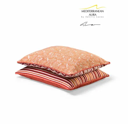 Outdoor fabrics - Mediterranean Aura Stool - POUFOMANIA