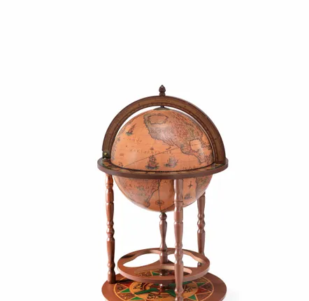 Restaurant trolleys - Zoffoli Bar Globe Giunone d.40cm - ZOFFOLI MAPPAMONDI
