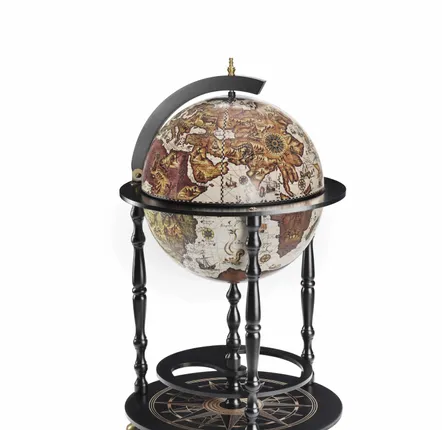 Restaurant trolleys - Zoffoli Bar Globe Vulcano d.42cm - ZOFFOLI MAPPAMONDI