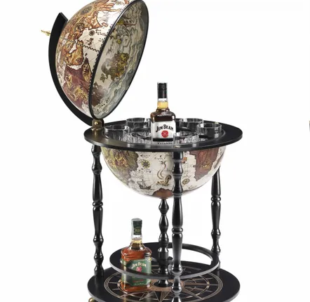 Restaurant trolleys - Zoffoli Bar Globe Vulcano d.42cm - ZOFFOLI MAPPAMONDI