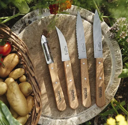 Couverts & ustensiles de cuisine - Petits couteaux de cuisine les Essentiels du Cuisinier - OPINEL