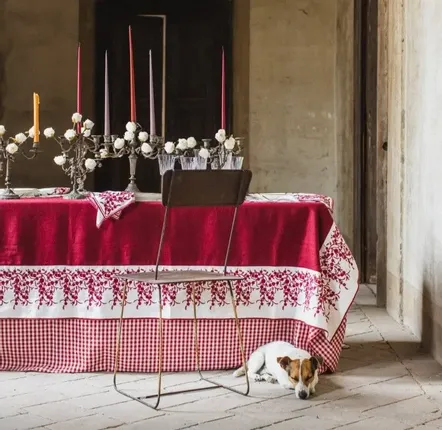 Kitchen linens - Venaria Linen Tablecloth - BORGO DELLE TOVAGLIE