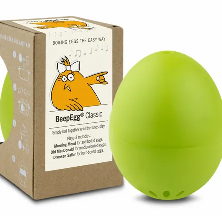 Petit électroménager - BeepEgg | Minuteur à œufs flottant avec chant - BRAINSTREAM