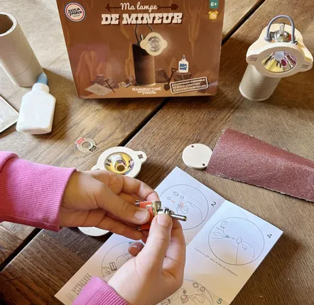 Toys - My Miner's Lamp, a family building project - MANUFACTURE EN FAMILLE