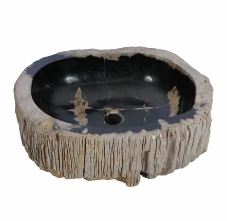 Washbasins - Petrified Wood Washbasins - XYLEIA PETRIFIED WOOD