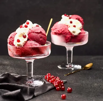 Cristallerie - Lot de 6 coupes à dessert ALICE - LA ROCHÈRE