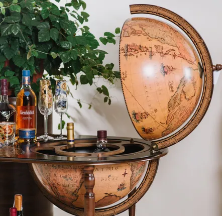 Restaurant trolleys - Zoffoli Bar Globe Artemide d.50cm - ZOFFOLI MAPPAMONDI
