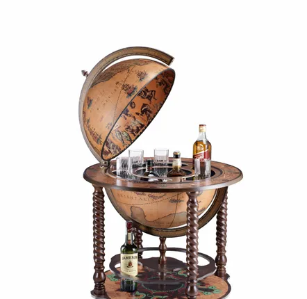 Chariots pour restaurants - Zoffoli Bar Globe Bacco d.50cm - ZOFFOLI MAPPAMONDI