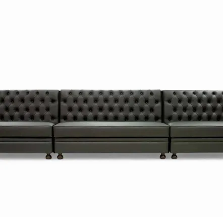 Banquettes pour collectivités - Banc Regento | Banc modulaire capitonné sur mesure - CREARTE COLLECTIONS