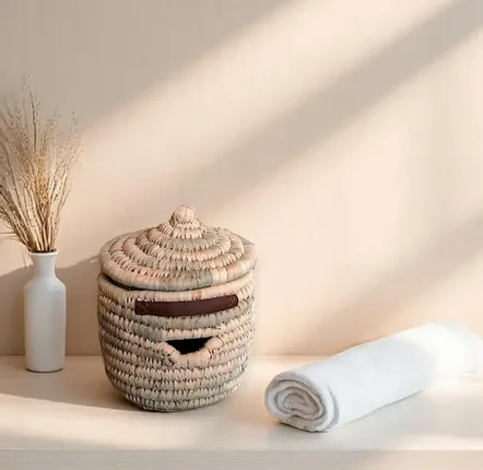Storage boxes - Set of 3 Round Baskets - MAISON ZOE