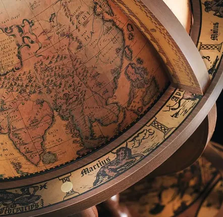 Chariots pour restaurants - Zoffoli Bar Globe Minerva d.40cm - ZOFFOLI MAPPAMONDI