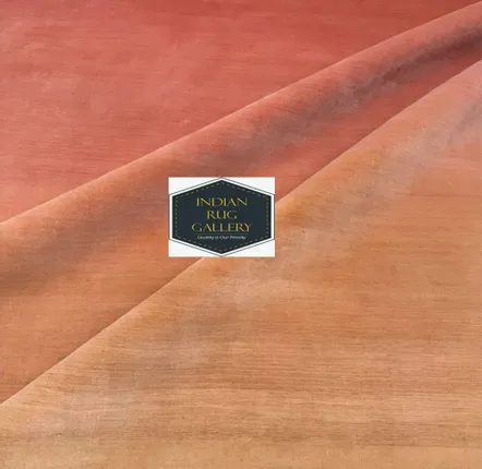Pièces uniques - Tapis personnalisé tissé à la main Ombre Sunrise to Sunset Rainbow Des - INDIAN RUG GALLERY