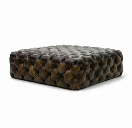 Sièges pour collectivités - Pouf Capiton Contemporain | Pouf - CREARTE COLLECTIONS