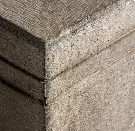 Sunshades - Base in concrete off grey colour in 29x29x35 cm - VICAL