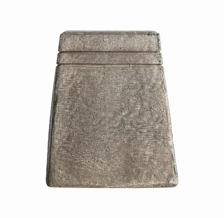 Sunshades - Base in concrete off grey colour in 29x29x35 cm - VICAL
