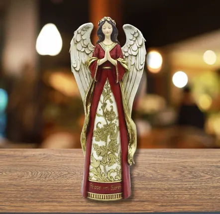 Crèches et santons - Figurine d'ange de Noël — La paix sur Terre - BLUE STAR B.V.