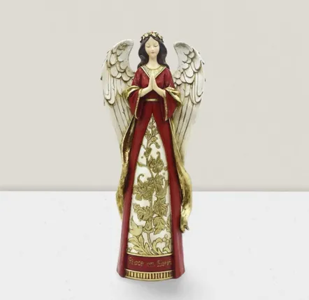 Crèches et santons - Figurine d'ange de Noël — La paix sur Terre - BLUE STAR B.V.