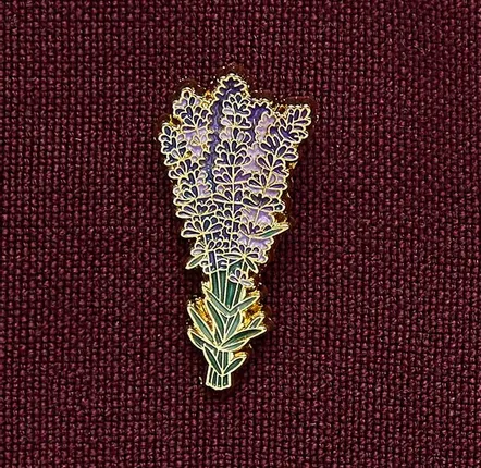 Brooches - Pin Lavender - PINPINPIN.IT