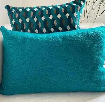 Coussins textile - Coussin d'extérieur Cozip BLUE LAGON | Tissu elitis - COZIP