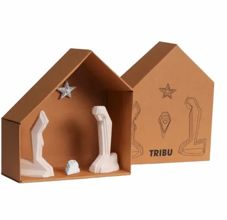 Crèches et santons - TRIBU - Crèche - MONOCHROMIC CERAMIC
