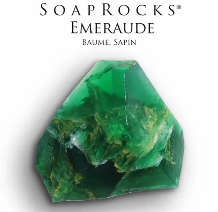 Savons - Savon SoapRocks Emeraude 170 gr - SOAPROCKS