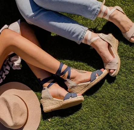Shoes - Handmade Cross-Strap Espadrilles – Customisable - ATELIER COSTÀ