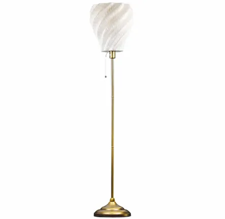 Lampadaires - SELENE Lampadaire  – Plissée Twist - ARTEMA