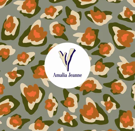 Design textile et surface - Pattern Amalia Jeanne - AMALIA JEANNE