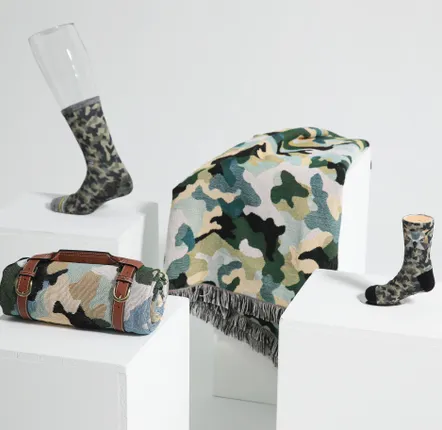 Outdoor fabrics - RAFAC × Outdoor Nation | Camouflage Socks & Multi-Use Blanket - RAFAC SOCKS