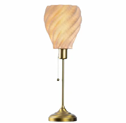 Lampes de bureau  - SELENE Lampadaire – Plissée Twist - ARTEMA
