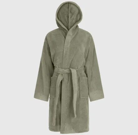 Peignoirs - Peignoir en bambou vert foncé L/XL - DILIOS