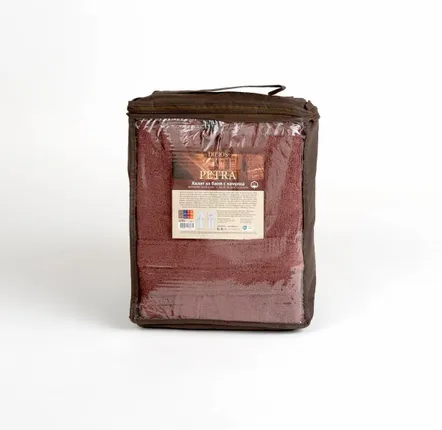Peignoirs - Peignoir Petra rouge L/XL - DILIOS