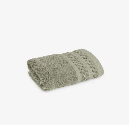 Autres linges de bain - Serviette en bambou vert foncé 30/50cm - DILIOS