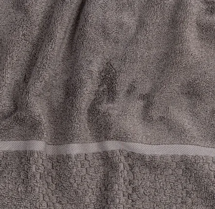 Autres linges de bain - Serviette en bambou gris 50/80cm - DILIOS