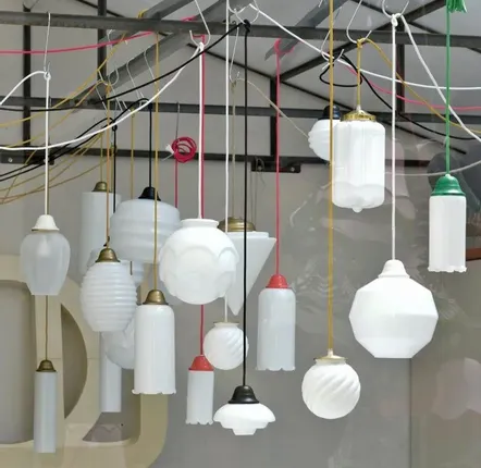 Suspensions extérieures - Suspensions « Opaline » - BOBOBOOM & JEUDI