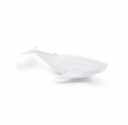 Sculptures, statuettes et miniatures - Sculpture en porcelaine – Baleine Blanche - OCEANSTORE DESIGN