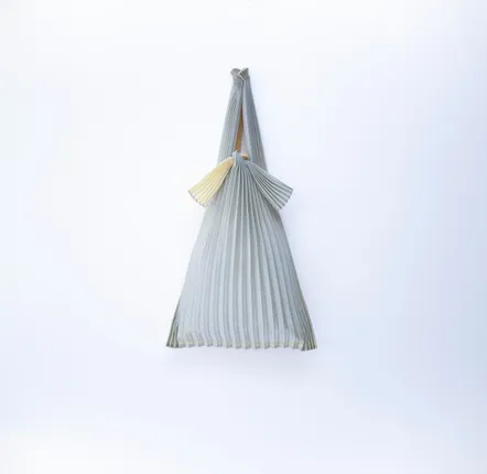 Bags and backpacks - PLECO PLEATED BAG - Size S (bioplastic/recycled polyester) - KNA PLUS