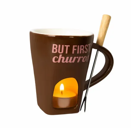 Coffee and tea - Glass Mug and Fondue Mug - FISURA