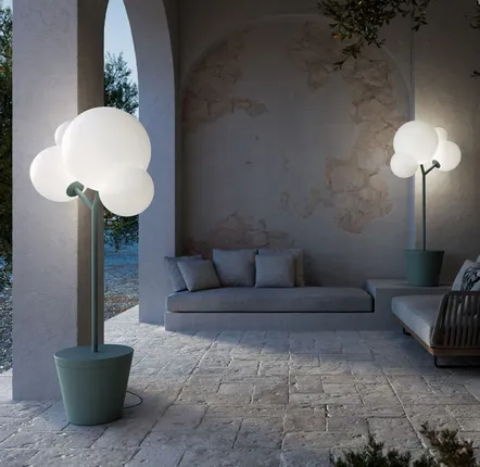 Outdoor decorative accessories - Tree of light floor lamp - ZAFFERANO
