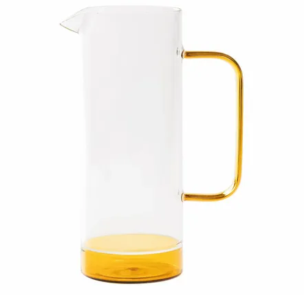 Glass - Filo bianco tumblers and bottle - ZAFFERANO