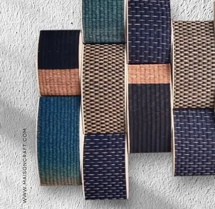 Cloisons - Ecowoven Wave Panel - MAISON CRAFT