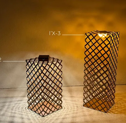Éclairage nomade - l'X-2 lanterne solaire - LYX LUMINAIRES