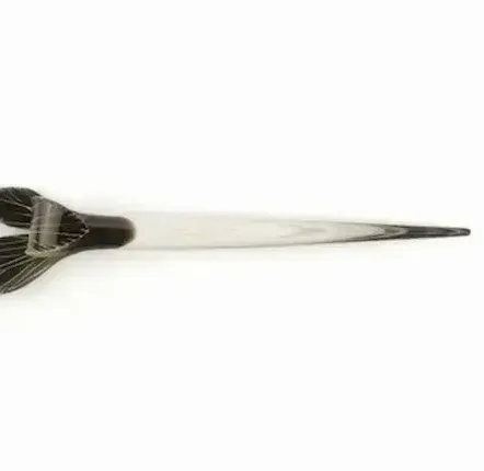 Barrettes - Orchid hairpin in plain black horn - L INDOCHINEUR X RIVÊT