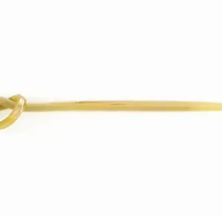 Barrettes - Knot-shaped hairpin in plain black horn - L INDOCHINEUR X RIVÊT