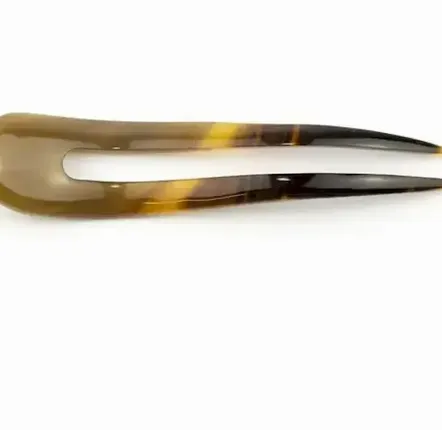 Barrettes - Wavy double hairpin in hoof - L INDOCHINEUR X RIVÊT