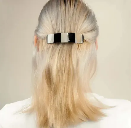Barrettes - Small Damier barrette - L INDOCHINEUR X RIVÊT
