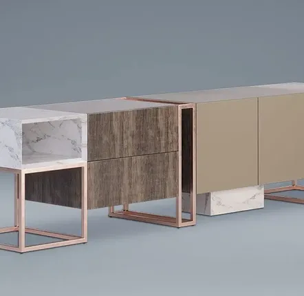 Meubles TV - Detroit Tv Unit Handmade by Porus Studio - PORUS STUDIO